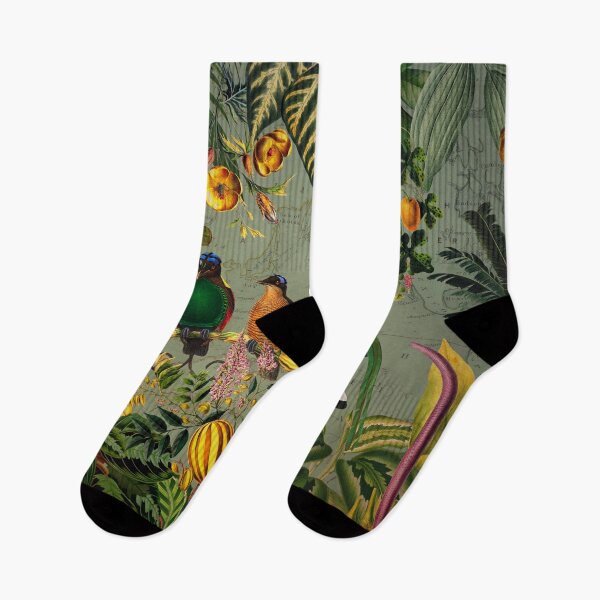 Item preview,  Mystic Vintage Exotic Mystic Colorful Birds Jungle Nightgarden - Green designed and sold by UtArt.