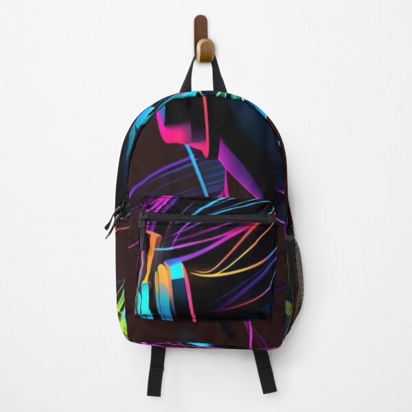 Artikelvorschau, Neon Cyberpunk Mädchen mit Kopfhörern – Futuristisches ästhetisches T-Shirt entworfen und verkauft von InsightA.