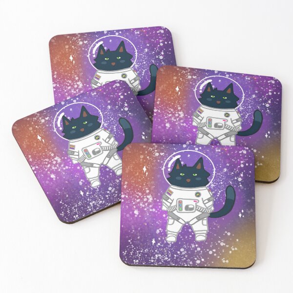 Item preview, Astronaut cat designed and sold by motzydivine.