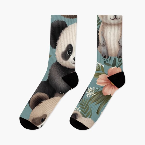 Item preview, Floral Garden Pandas Family Portrait designed and sold by Spicex2.