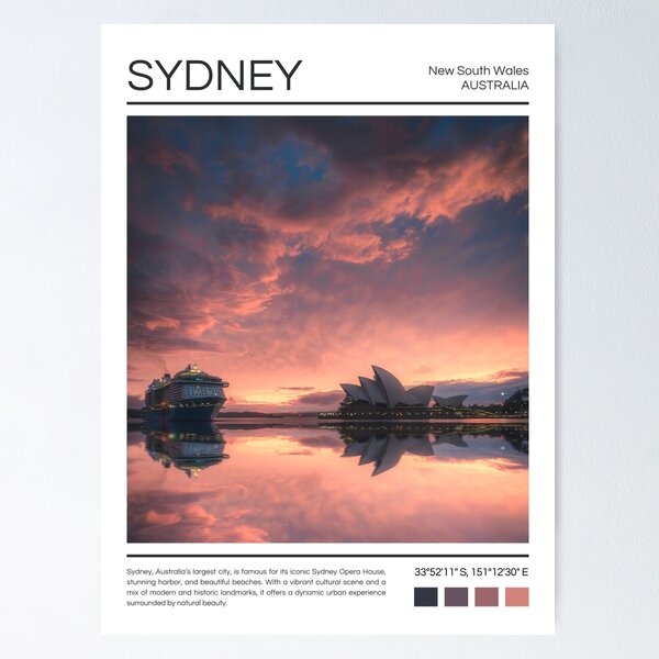 Item preview, Sydney - Australia - Photography designed and sold by StudioRedKoala.