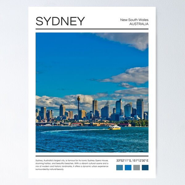 Item preview, Sydney - Australia - Photography designed and sold by StudioRedKoala.