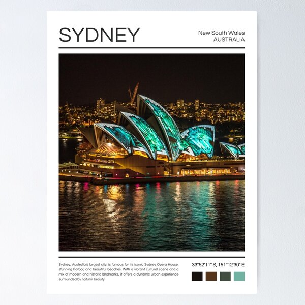 Item preview, Sydney - Australia - Photography designed and sold by StudioRedKoala.
