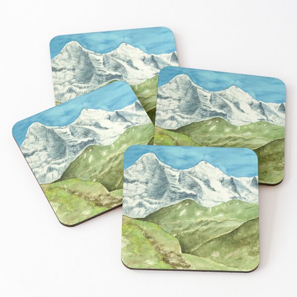 Item preview, Alpine panorama Eiger Mönch Jungfrau designed and sold by Nikafreihafen.