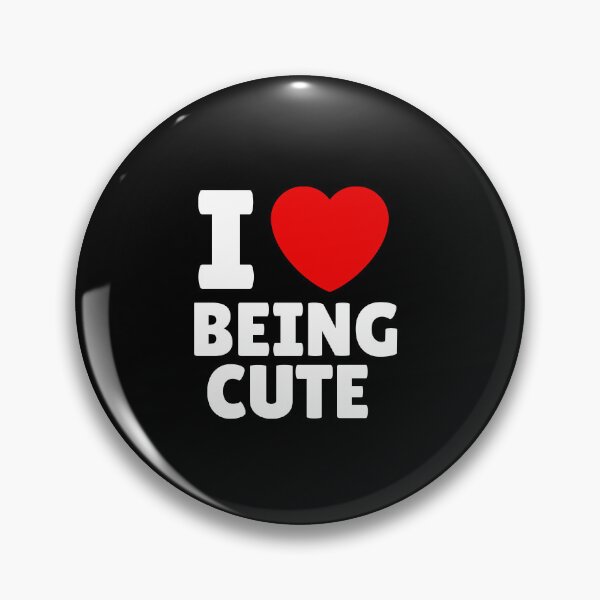 Item preview, I Love Being Cute designed and sold by Itsheartshop.