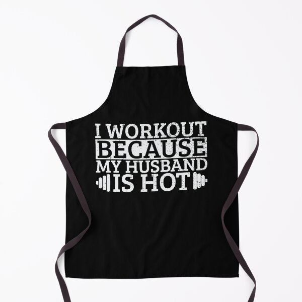 Item preview, I Workout Because My Husband Is Hot - Fitness Motivation For Loving Wives Who Keep Their Marriage Spicy designed and sold by NADIASHOP86.