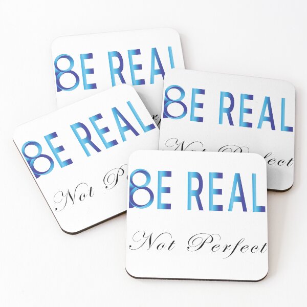 Item preview, Be Real Not Perfect designed and sold by SAIDDIA.