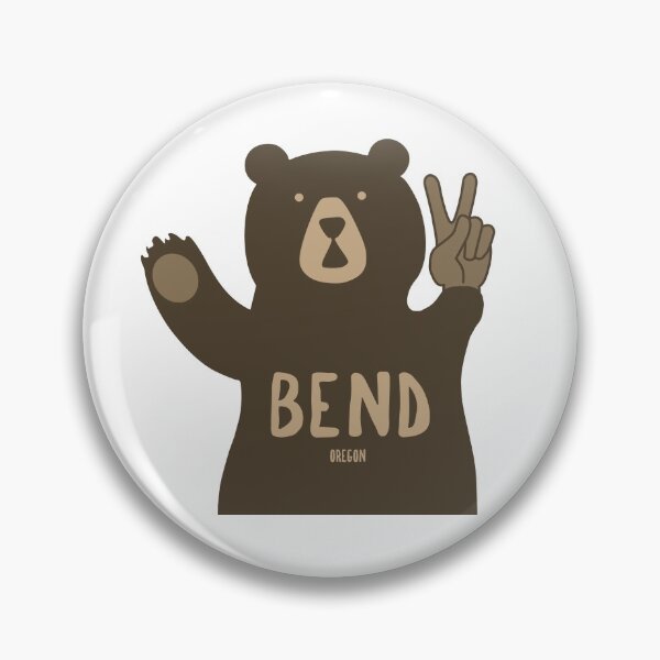 Item preview, Bend Oregon Peace Bear designed and sold by Esskay Designs.