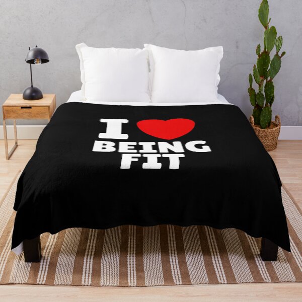 Item preview, I Love Being Fit designed and sold by Itsheartshop.