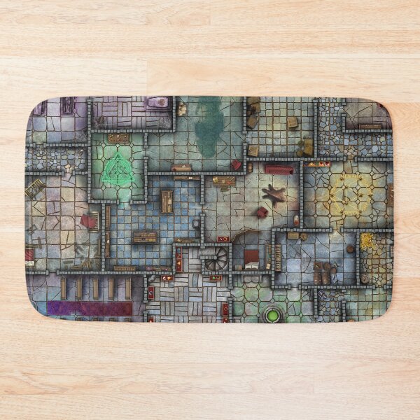 Item preview, Dungeon Delve Adventure Fantasy RPG Map designed and sold by LokeLabs.