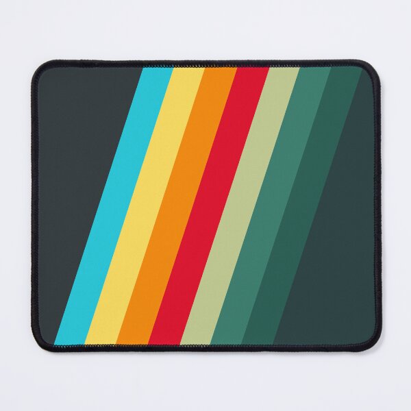 Item preview, Bright and Colorful Slanted Rainbow Stripes  designed and sold by Cheeky Lounge.