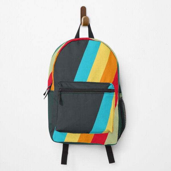 Item preview, Bright and Colorful Slanted Rainbow Stripes  designed and sold by Cheeky Lounge.