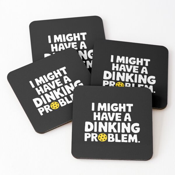 Item preview, Funny Pickleball Dinking Problem Pun Gift pickle ball humour designed and sold by w1ckerman.