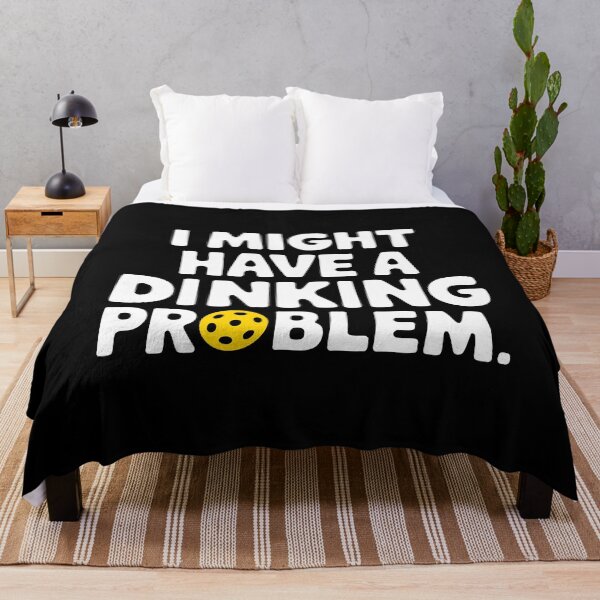 Item preview, Funny Pickleball Dinking Problem Pun Gift pickle ball humour designed and sold by w1ckerman.