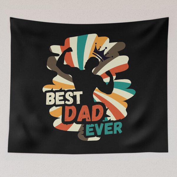 Item preview, Best Dad Ever Retro Design designed and sold by Zeemazoo.