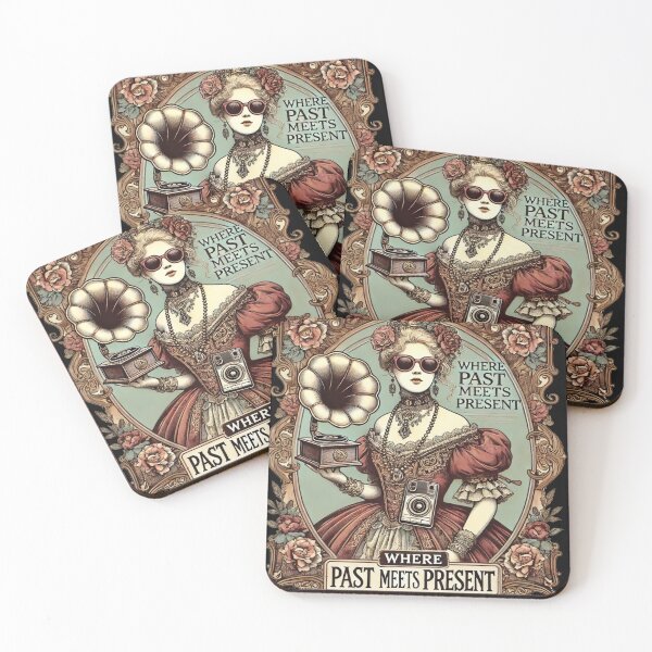 Item preview, A Journey Through Victorian & Retro Scenes designed and sold by freackly.