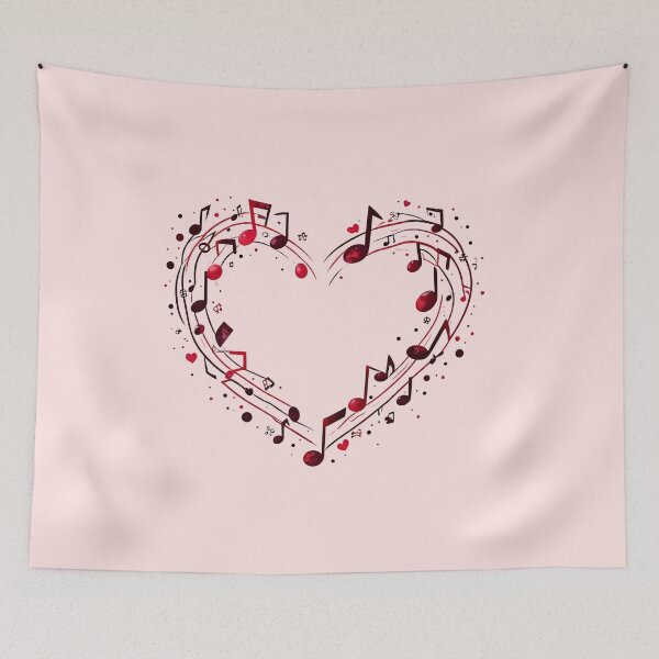 Item preview, Musical Heart designed and sold by Itsheartshop.