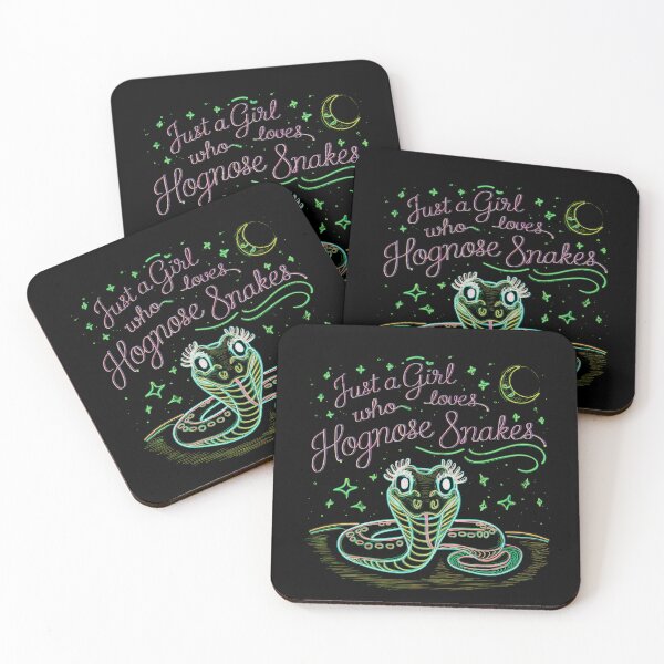 Item preview, Just a girl who loves hognose snakes designed and sold by MadCatPrints.