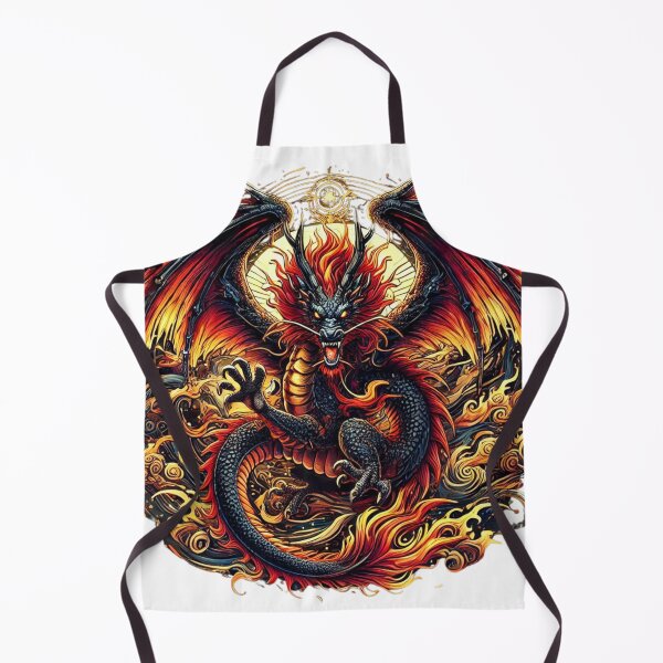 Item preview, Majestic Fire Dragon - Epic Fantasy Design designed and sold by Nauert's.