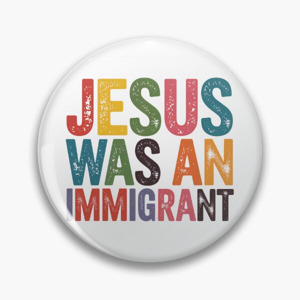 Vista previa del artículo con la obra «JESÚS ERA UN INMIGRANTE», diseñado y vendido por jkrphoto.