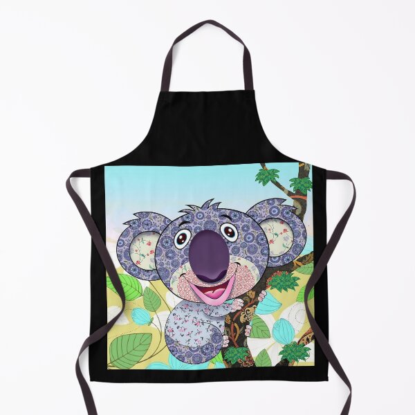 Item preview, Adorable Patterned Koala Illustration - Perfect for Kids and Nature Lovers designed and sold by Psycho-Crazy.