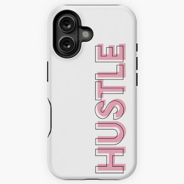 Item preview, Hustle Pink Girly Outline Fashion Sans Serif  designed and sold by Creative Brat Design Studio.