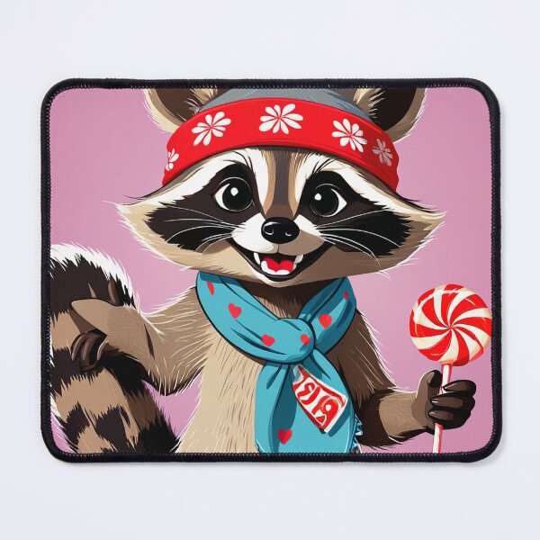 Item preview, Raccoon With Sweet Candy  designed and sold by Bunmigraphics .
