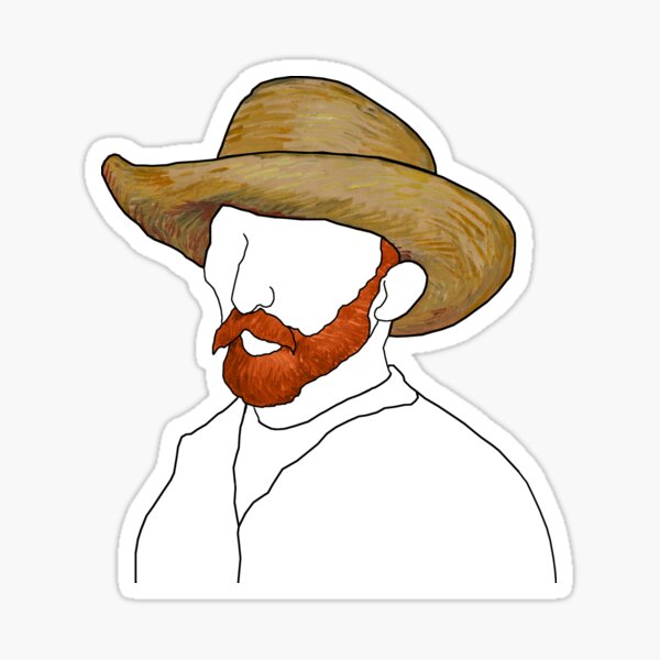 Vista previa del artículo con la obra «Vincent Van Gogh», diseñado y vendido por ShinobuGTS.