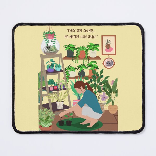 Item preview, "Every Step Counts, No Matter How Small" Print designed and sold by ArtistryBooth.