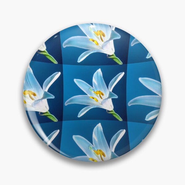 Item preview, Lovely White Lily Pattern designed and sold by Patternflower.