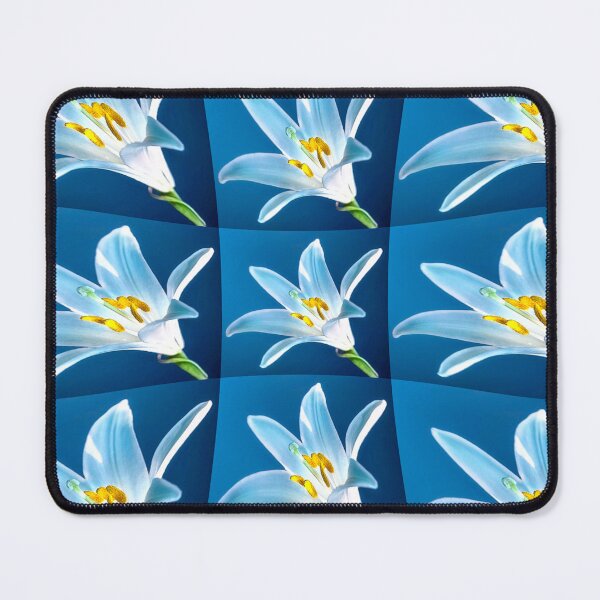 Item preview, Lovely White Lily Pattern designed and sold by Patternflower.