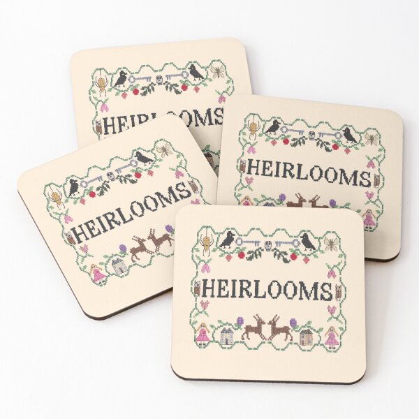 Item preview, Heirlooms animation sampler ivory designed and sold by Heirloomsart.