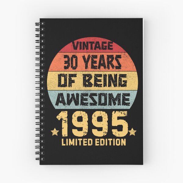 Item preview,  Vintage 1995 Limited Edition 30 Years of Being Awesome 30s Birthday Retro designed and sold by Guess4best.