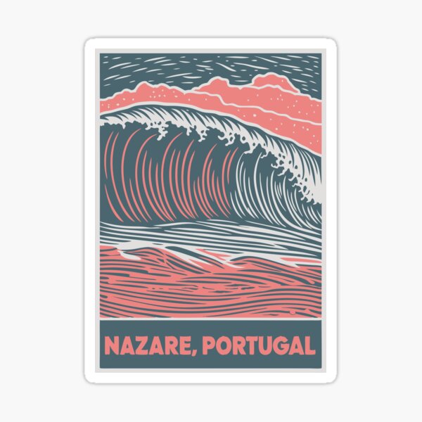 Artikel-Vorschau von Nazare, Portugal, designt und verkauft von TheHellSong.