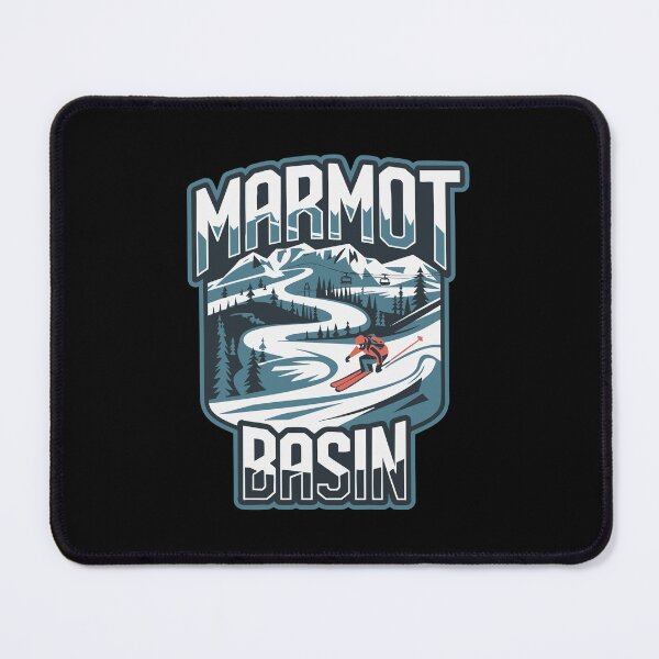 Item preview, Marmot Basin - Vintage Retro Sticker designed and sold by skiprender.