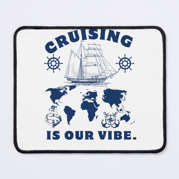 Item preview, CRUISING IS OUR VIBE- The Perfect Cruise Gift designed and sold by Mintic.