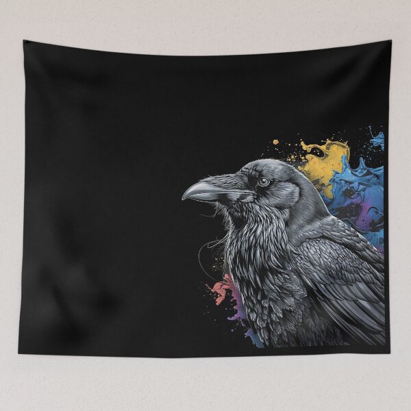 Item preview, Cuervo australiano - Corvus coronoide designed and sold by GRABAPSHOP.