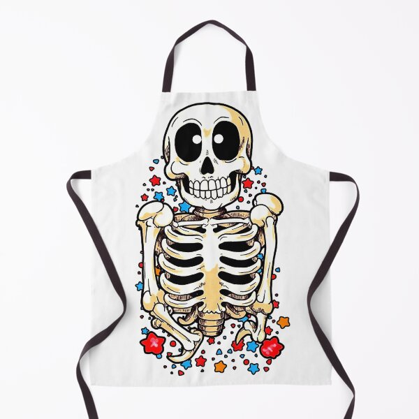 Item preview, funny skeleton in japan manga anime style drawing designed and sold by VonKalt.