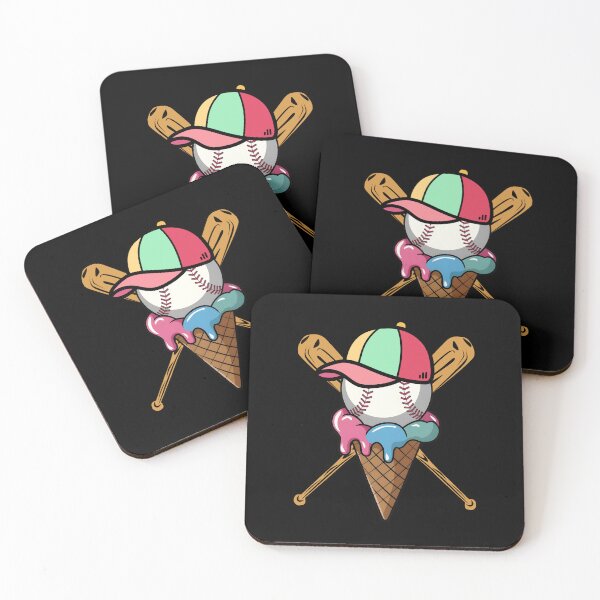 Item preview, Baseball Ice Cream Colorful Funny Gifts For Baseball Fans designed and sold by MartVisions.