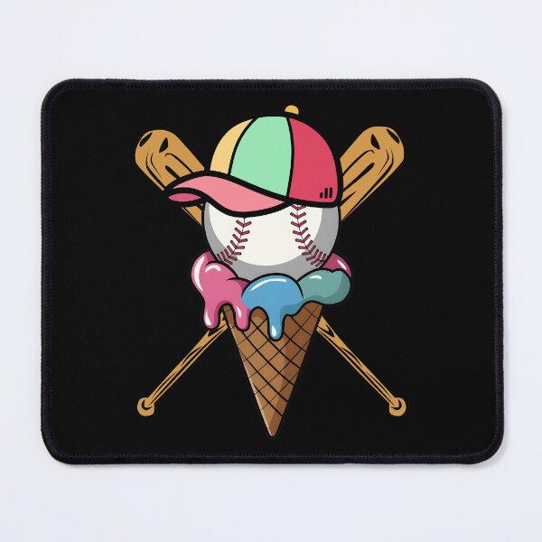 Item preview, Baseball Ice Cream Colorful Funny Gifts For Baseball Fans designed and sold by MartVisions.