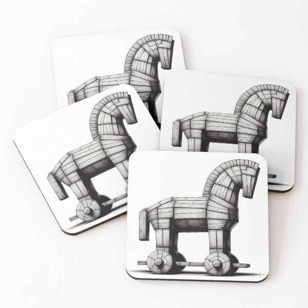 Item preview, Trojan horse designed and sold by Wild-way Art.