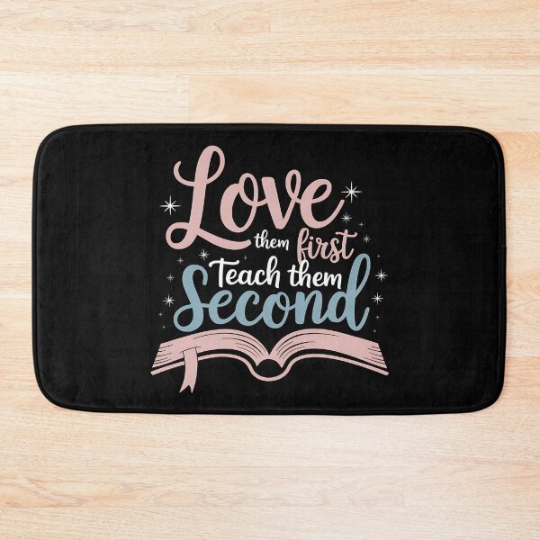 Item preview, Love Them First, Teach Them Second Teacher valentines - A perfect gift for teachers, educators, and mentors who want to celebrate the love and dedication they put into teaching every day. designed and sold by ZyziowskyArt.