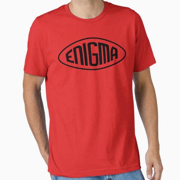 Enigma Machine Logo (Black) Essential T-Shirt