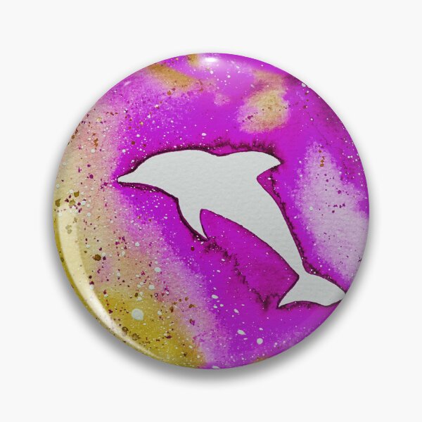 Item preview, Dolphin in pink designed and sold by Kissart.