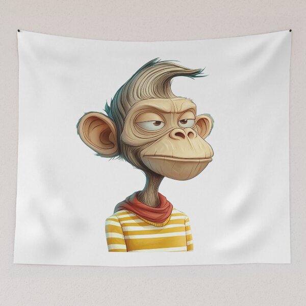Item preview, Monkey Stripe designed and sold by NomadicDreamer.