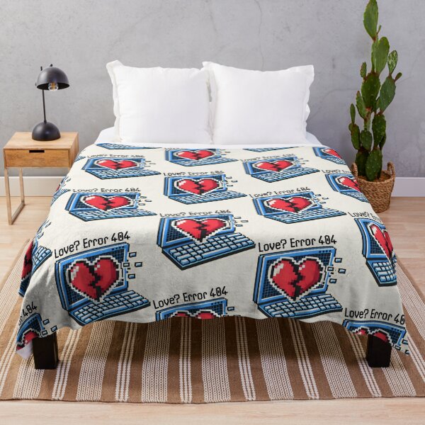 Item preview, Love? Error 404 - Pixel style art - Love Pun designed and sold by Dantin.