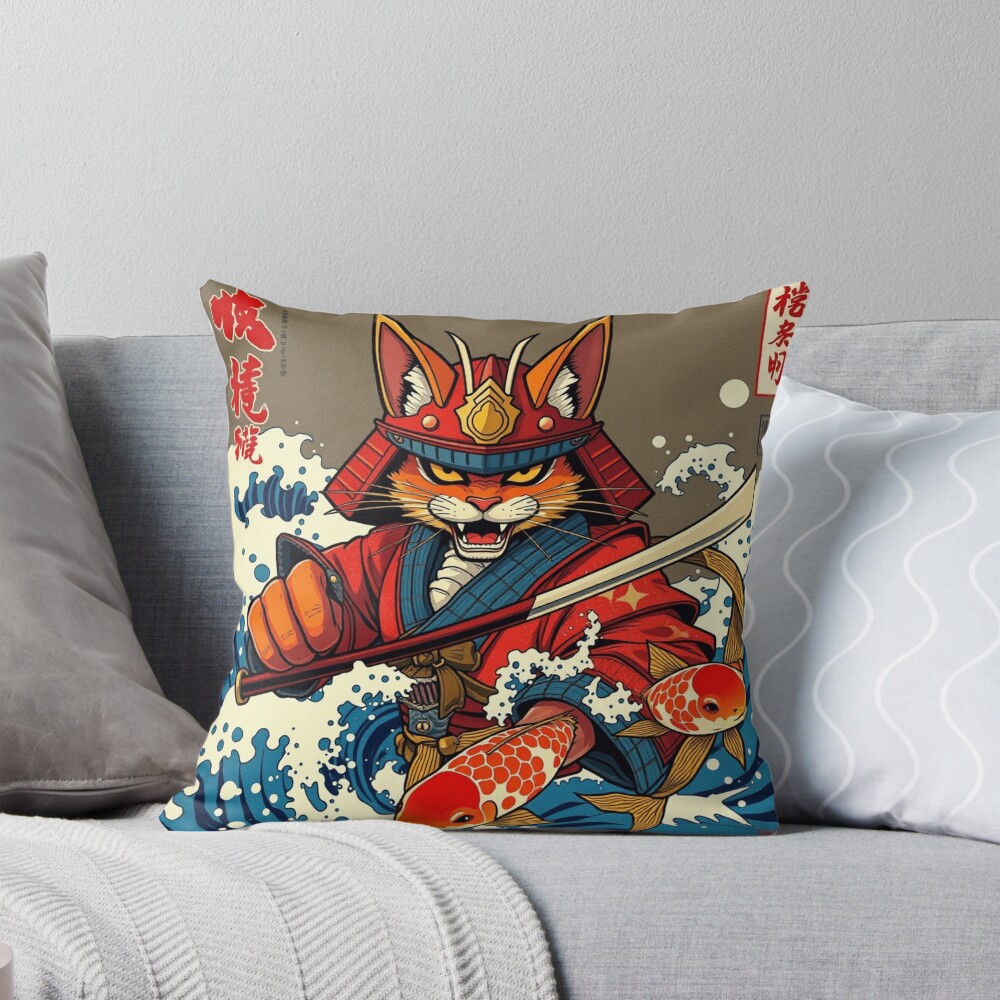 Item preview, Throw Pillow designed and sold by Roxburylane.