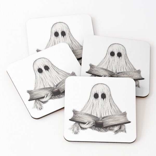 Item preview, Reading sheet ghost Sticker designed and sold by TheFreddo.