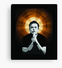 In Elon Musk We Trust Canvas Print