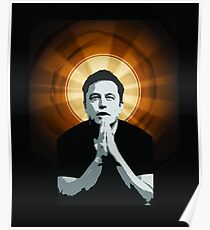 In Elon Musk vertrauen wir Poster